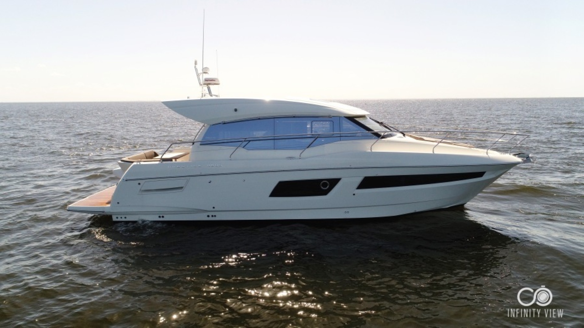 Slide: The Image of 2018 Prestige 460 S Yacht - Unforgettable - Starboard Profile - 5106107