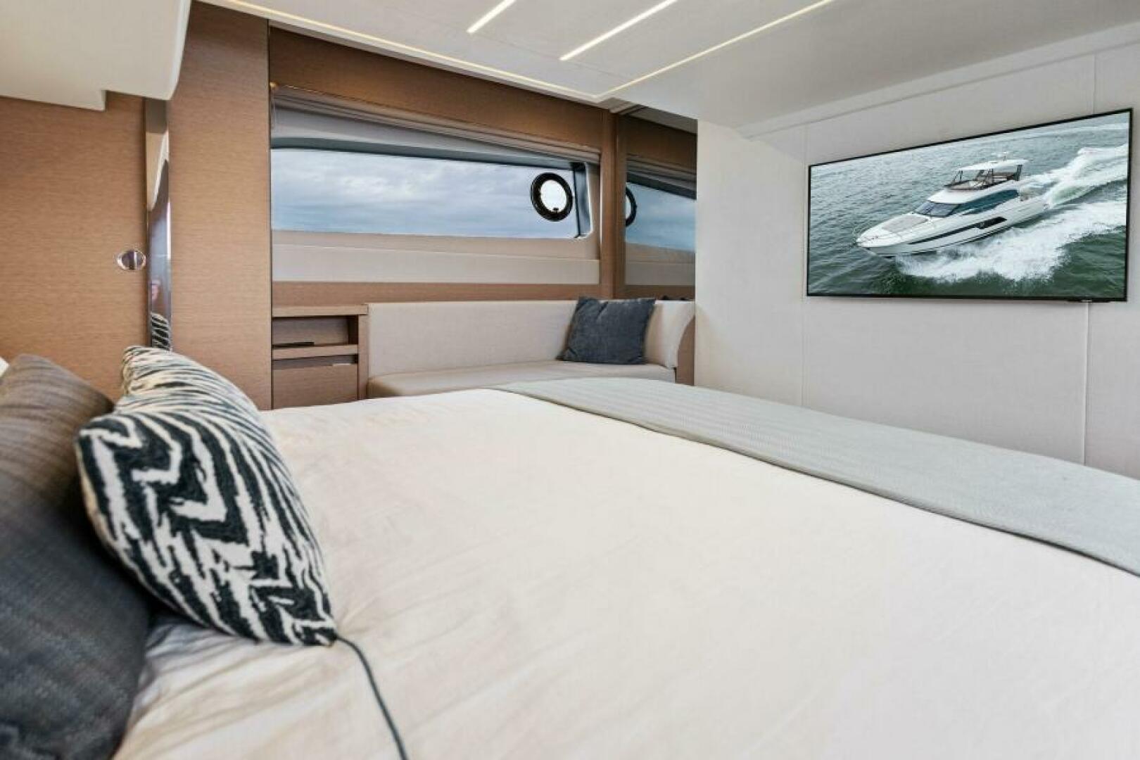 Slide: The Image of 2022 52 Prestige 520 Flybridge 'A.S.W.E.' Master Stateroom - 4751336