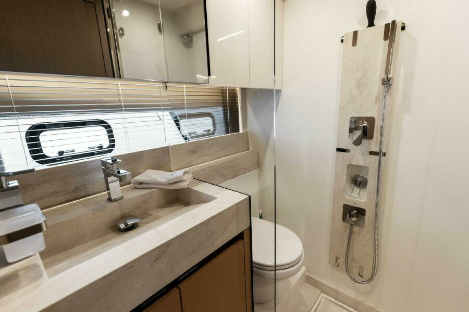 Slide: The Image of 2022 52 Prestige 520 Flybridge 'A.S.W.E.' Guest Head - 4751344