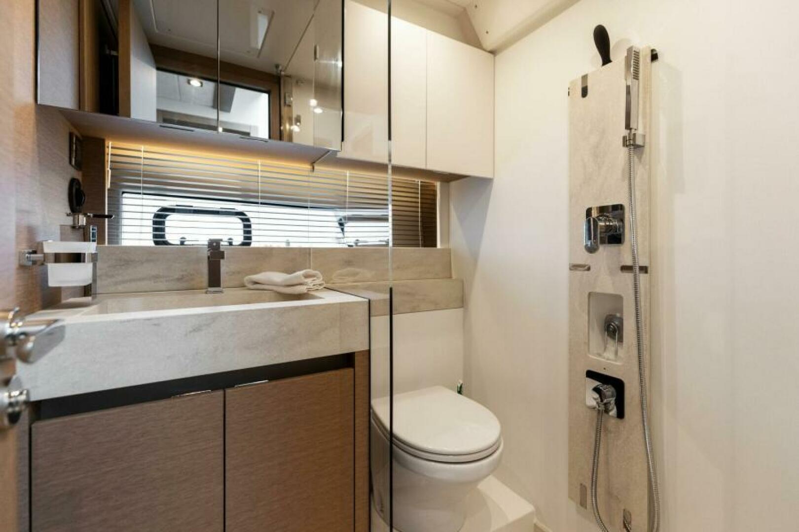 Slide: The Image of 2022 52 Prestige 520 Flybridge 'A.S.W.E.' Guest Head - 4751345