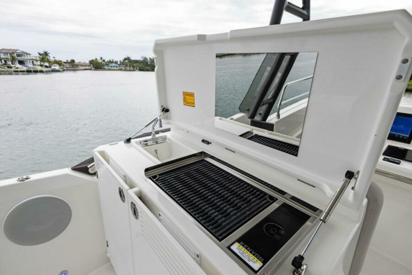 Slide: The Image of 2022 52 Prestige 520 Flybridge 'A.S.W.E.' Flybridge Grill - 4751356