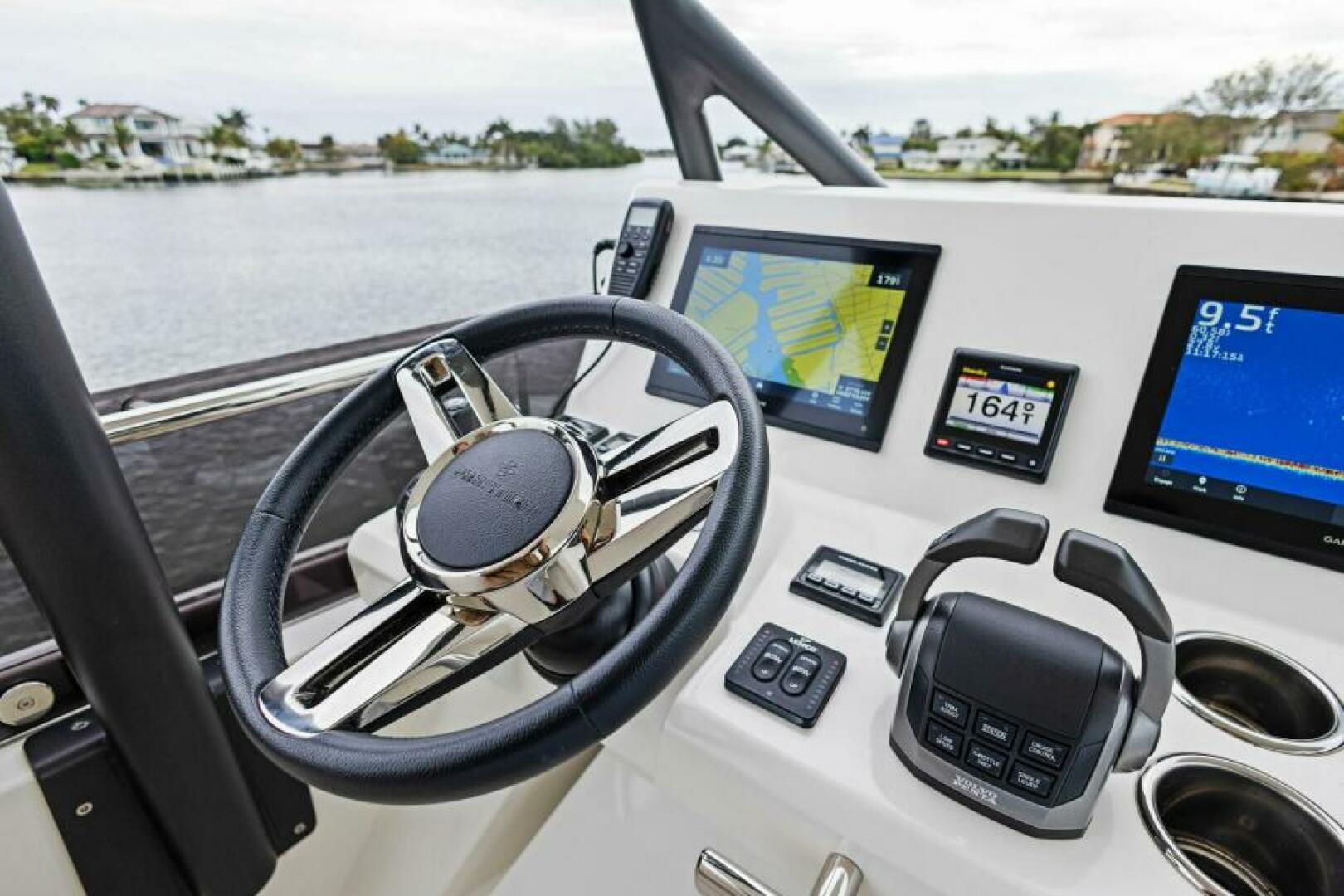 Slide: The Image of 2022 52 Prestige 520 Flybridge 'A.S.W.E.' Flybridge Helm - 4751358