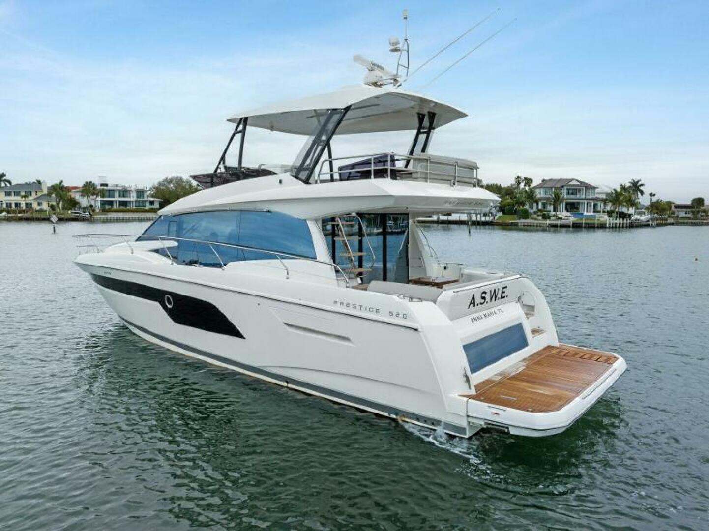 Slide: The Image of 2022 52 Prestige 520 Flybridge 'A.S.W.E.' - 4751371