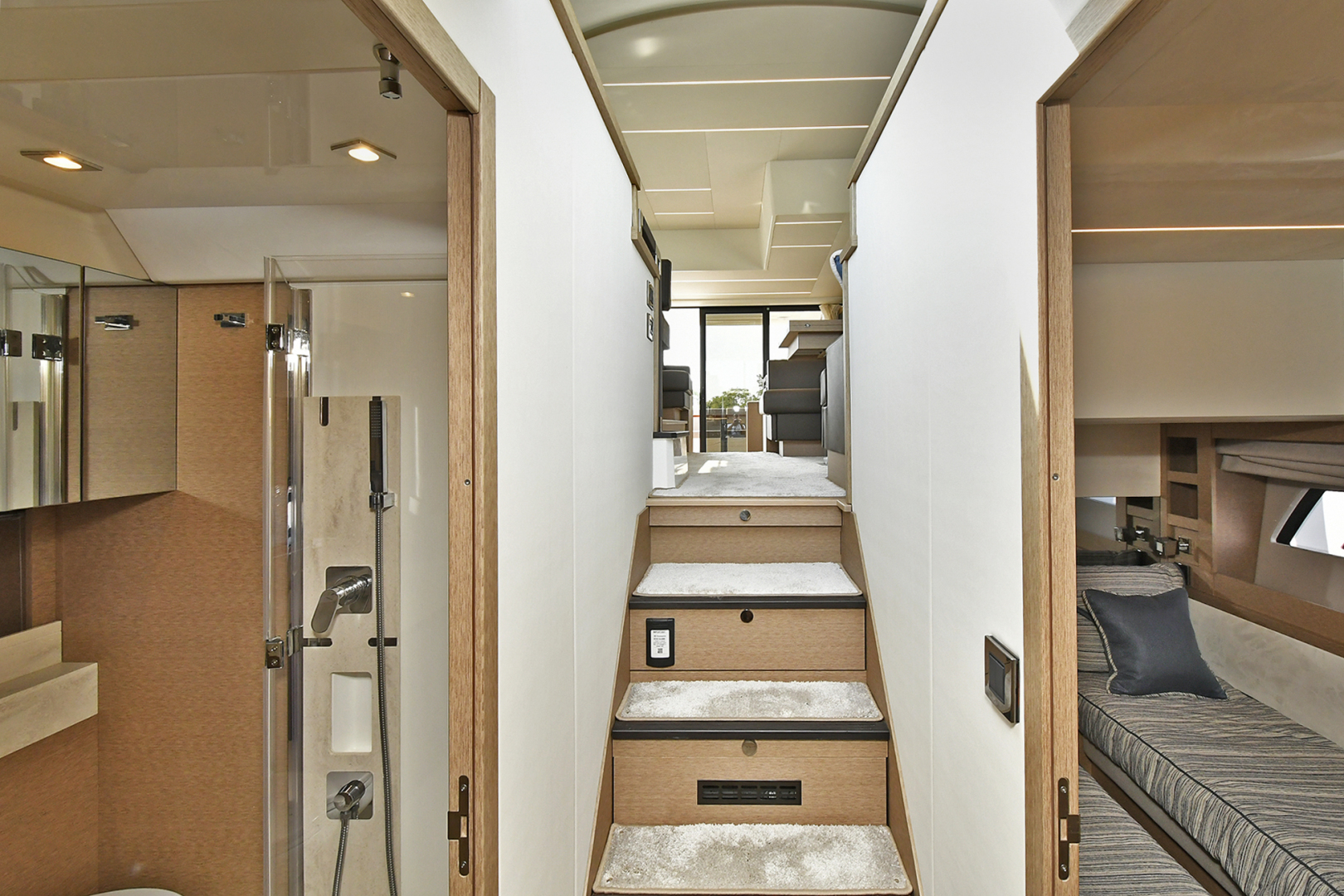 Slide: The Image of Companionway to Staterooms - 1072982