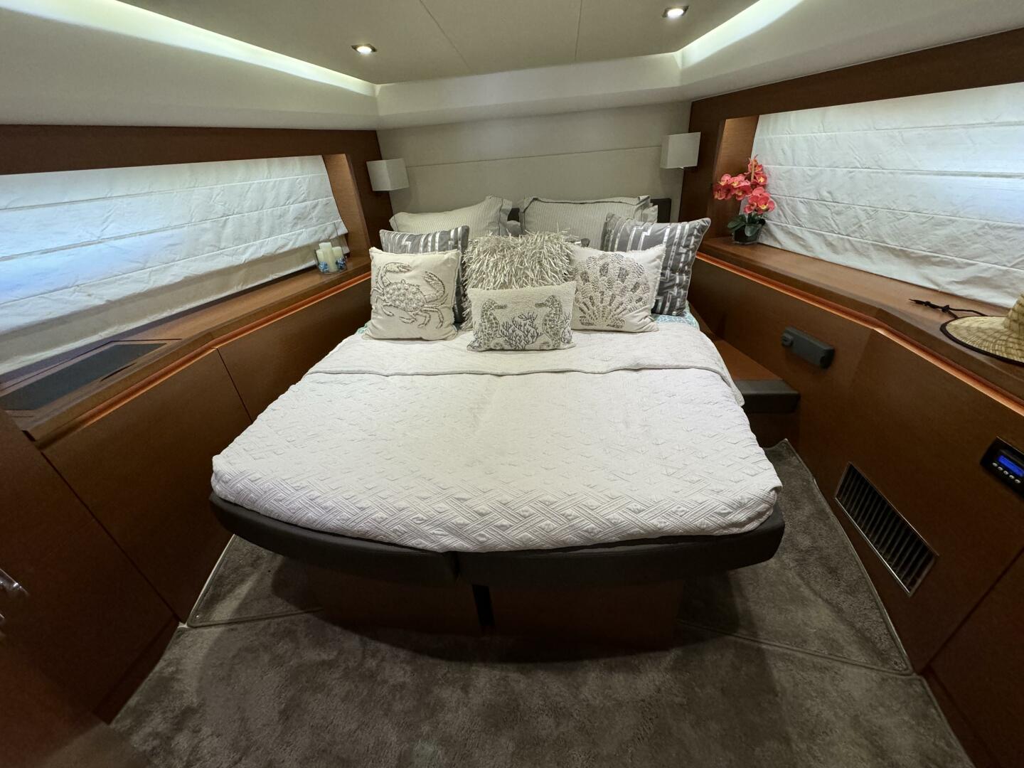 Slide: The Image of 2015 Prestige F550 - Just Peachy - Forward VIP Stateroom - 3941251