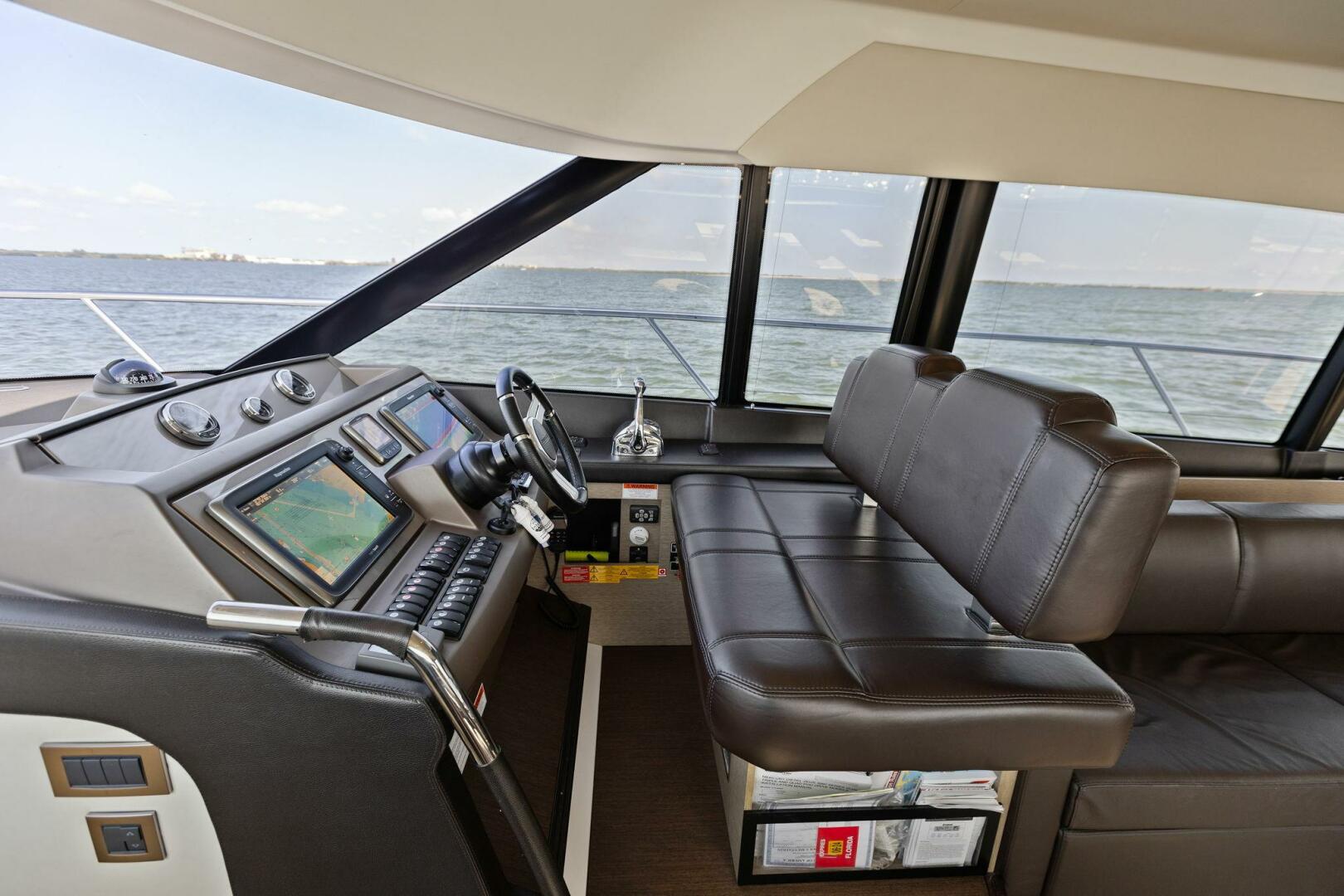 Slide: The Image of 2016 55 Prestige Flybridge - YEE YEE - Lower Helm/Electronics - 4355176