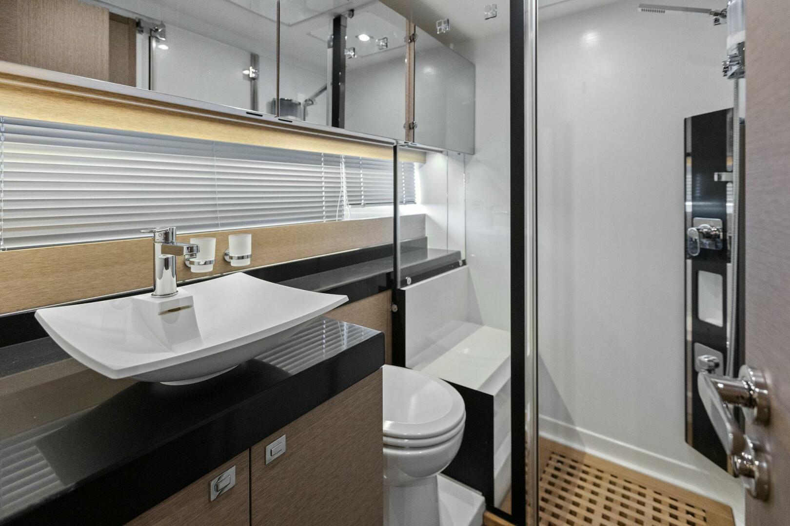 Slide: The Image of 2016 55 Prestige Flybridge - YEE YEE - Guest Head/Shower Stall - 4355203