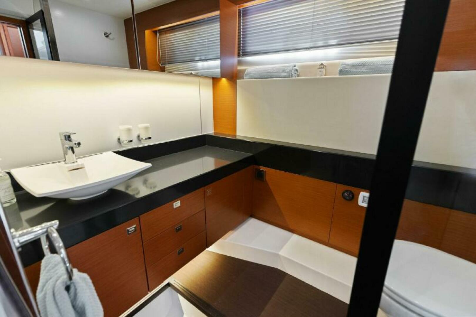 Slide: The Image of 2016 55 Prestige 550S - Solid Asset - Master Stateroom Head - 5125128