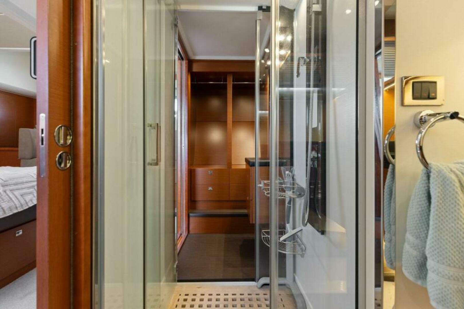 Slide: The Image of 2016 55 Prestige 550S - Solid Asset - Master Stateroom Head - 5125130
