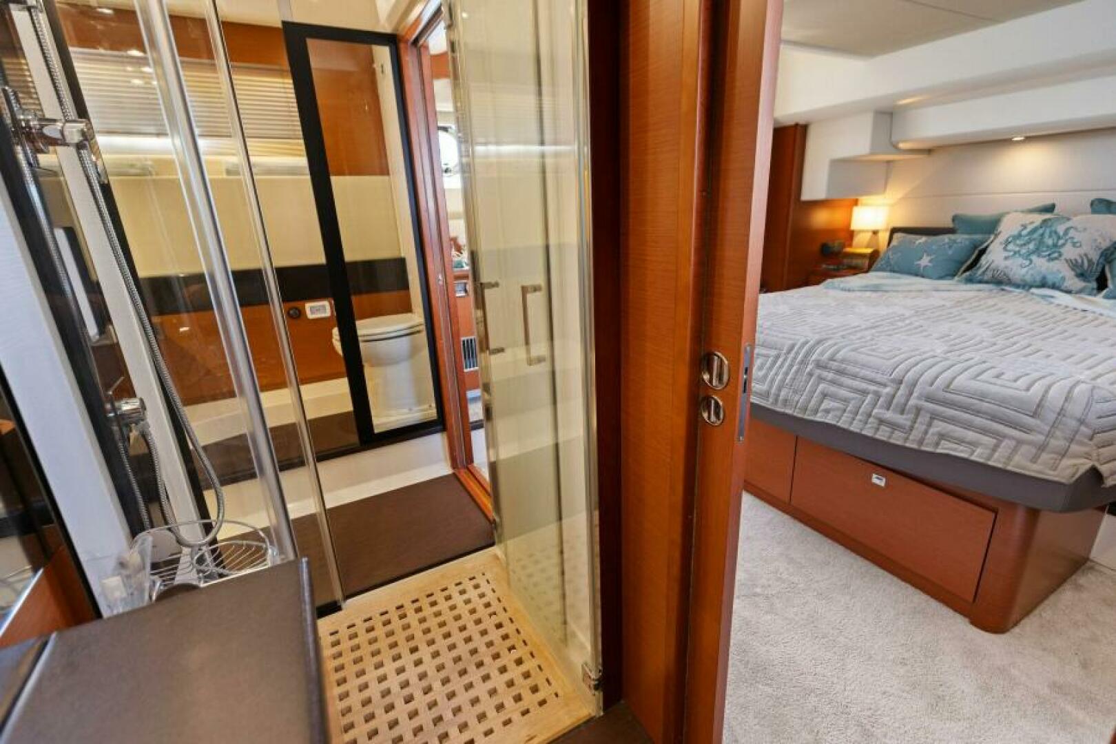 Slide: The Image of 2016 55 Prestige 550S - Solid Asset - Master Stateroom Head - 5125132