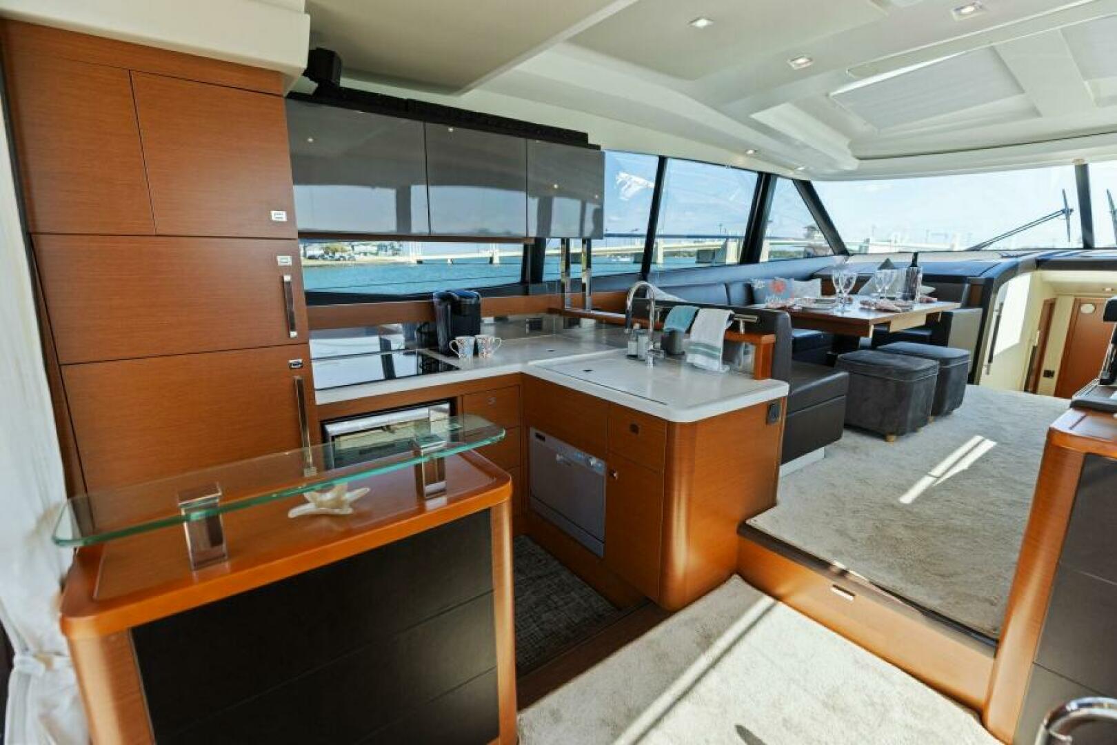 Slide: The Image of 2016 55 Prestige 550S - Solid Asset - Galley - 5125100