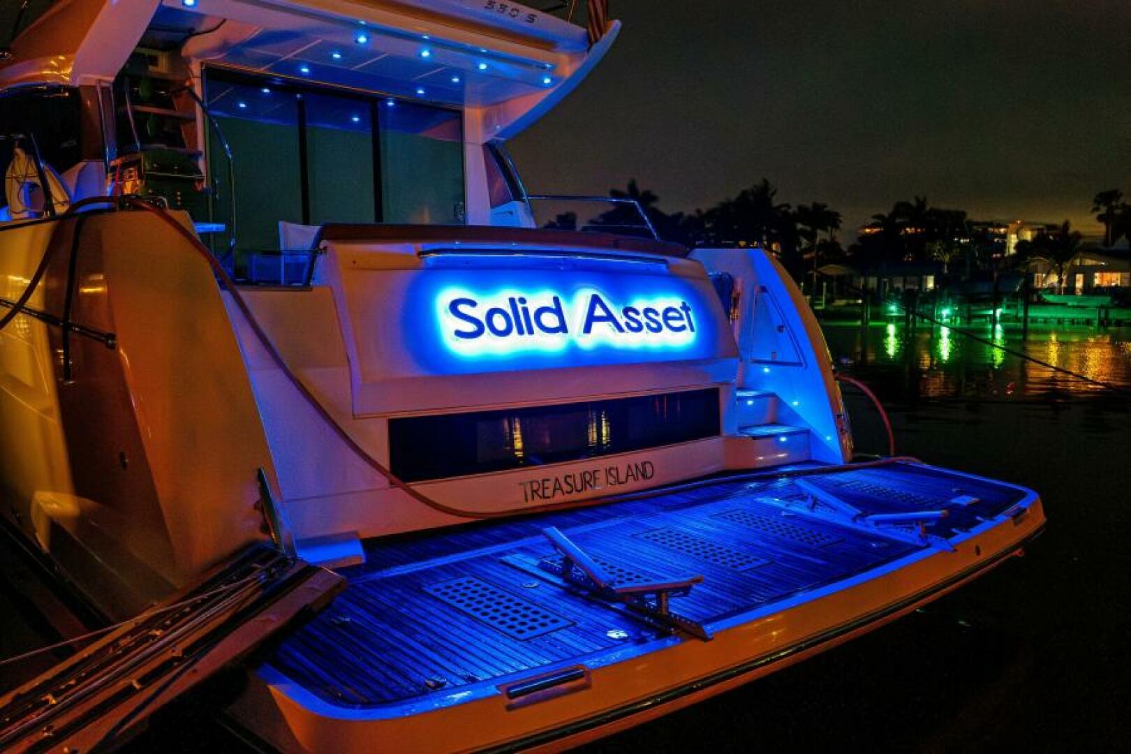 Slide: The Image of 2016 55 Prestige 550S - Solid Asset - Night Profile - 5125182