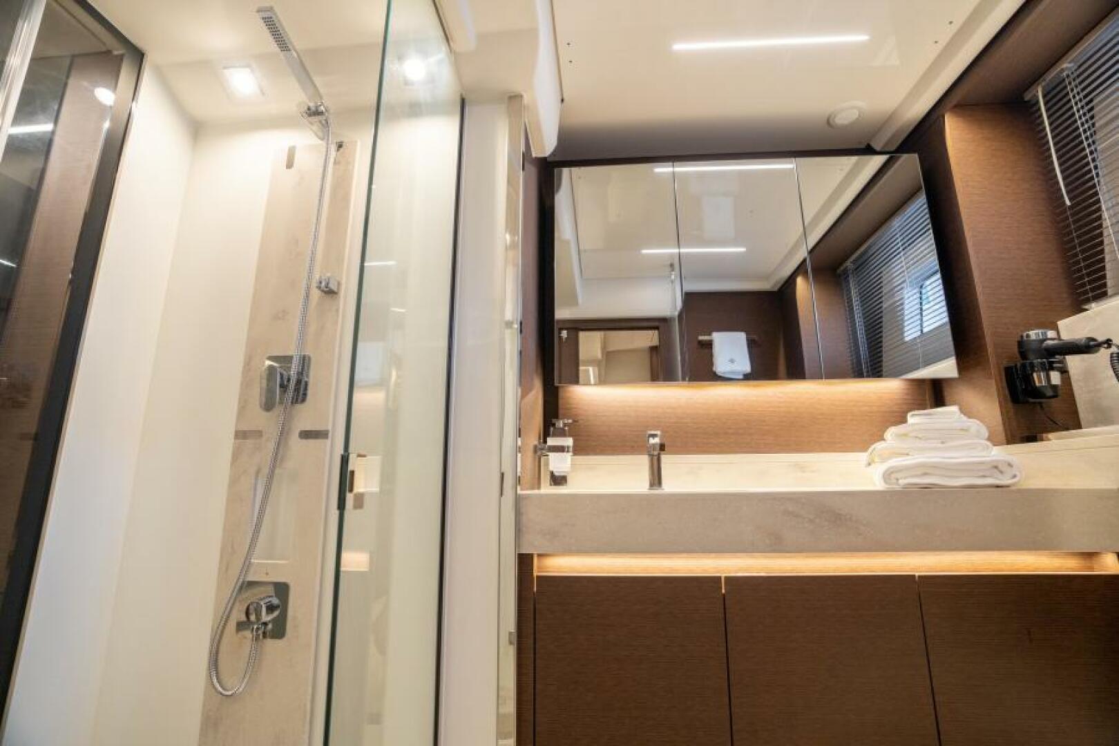 Slide: The Image of 2022 59 Prestige Flybridge - Nice Boat - Master Stateroom - Shower Stall - 3976919