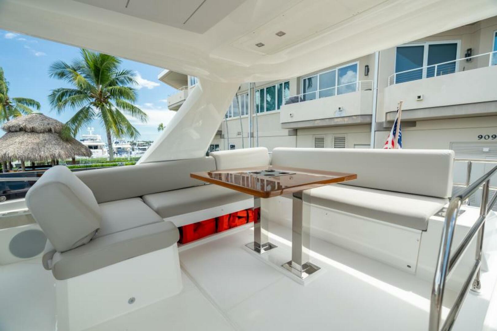 Slide: The Image of 2022 59 Prestige Flybridge - Nice Boat - Flybridge - Dinette - 3976936