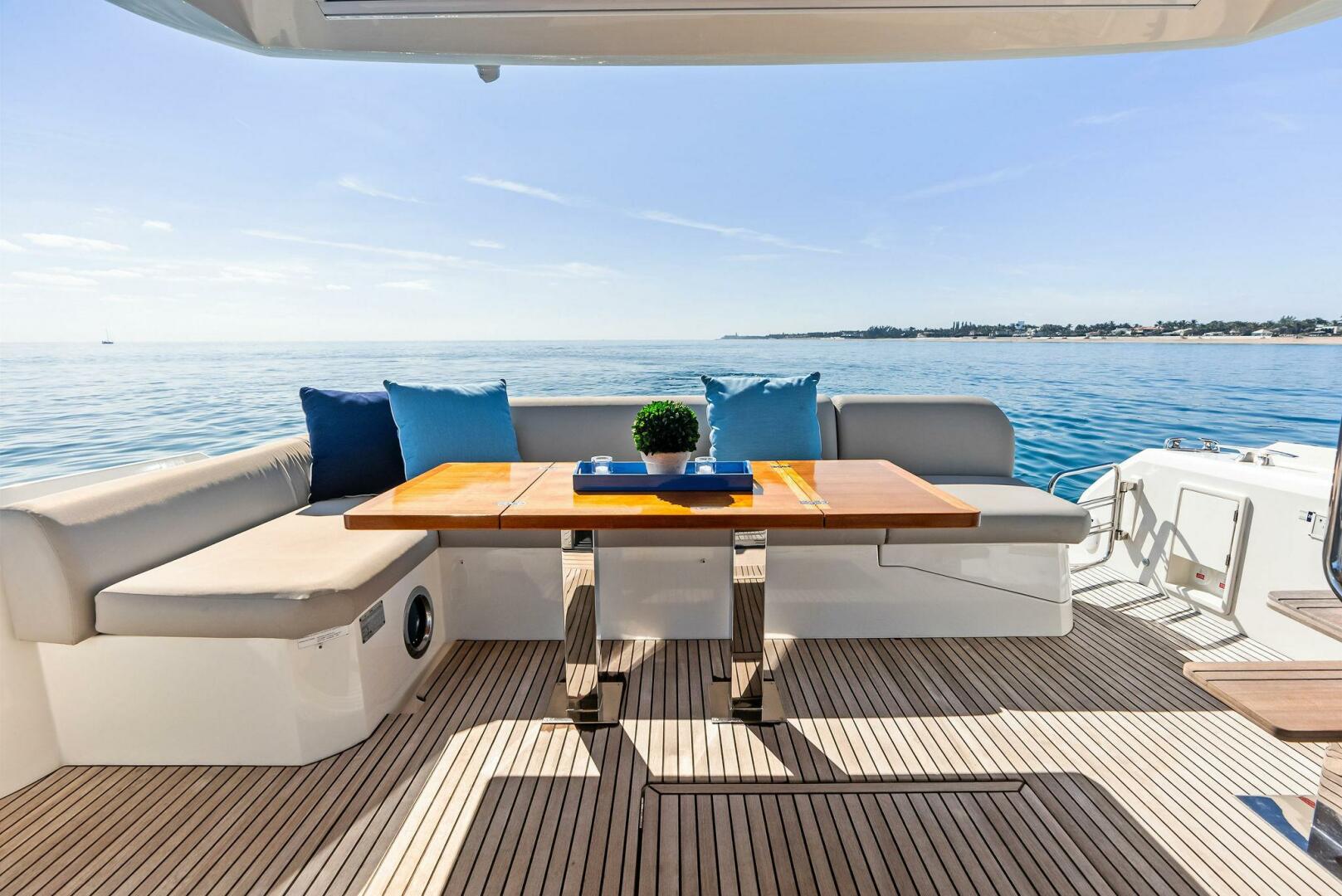 Slide: The Image of 2022 Prestige 590 Flybridge ANNA LOUISE Cockpit Seating - 4985347