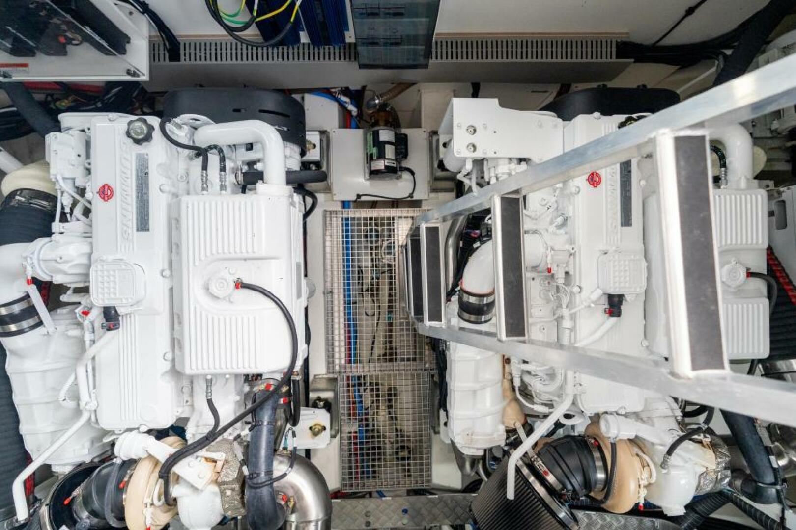 Slide: The Image of 2022 59 Prestige Flybridge - Nice Boat - Engine Room - 3976956