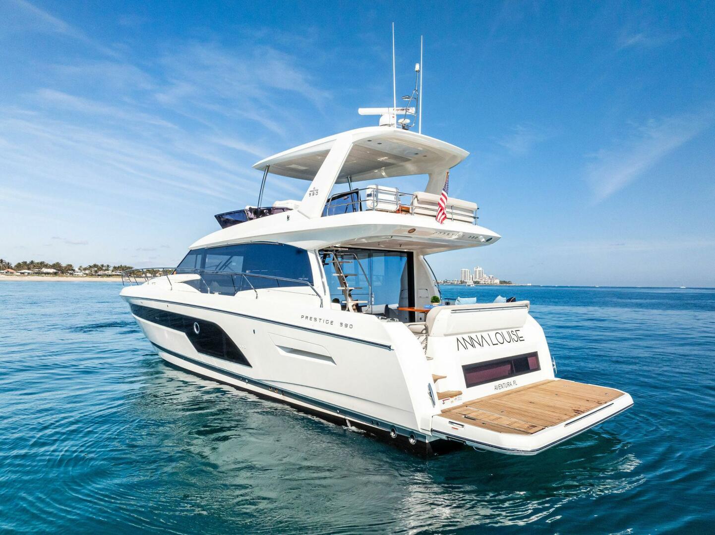 Slide: The Image of 2022 Prestige 590 Flybridge ANNA LOUISE - 4985360
