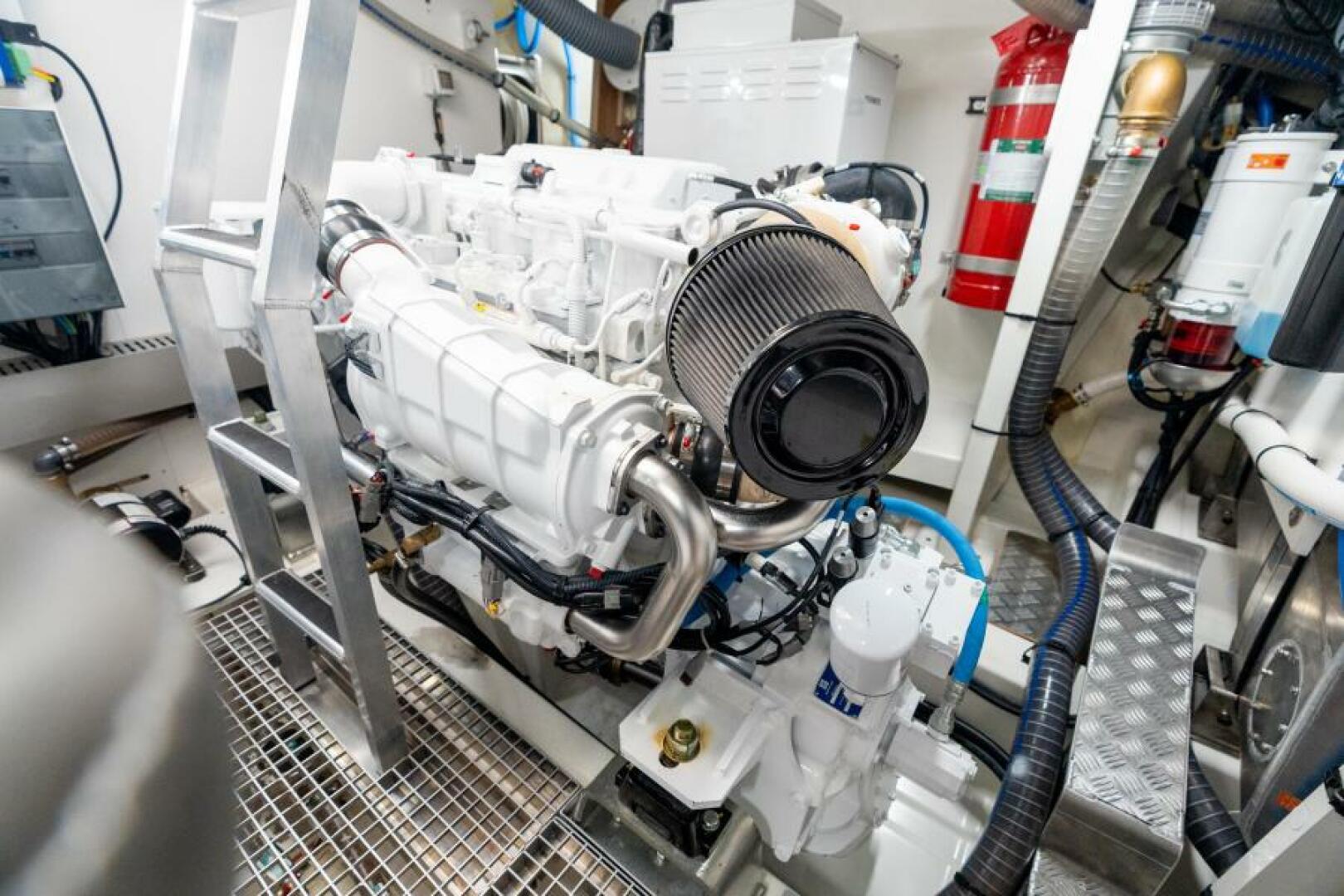 Slide: The Image of 2022 59 Prestige Flybridge - Nice Boat - Engine Room - 3976960