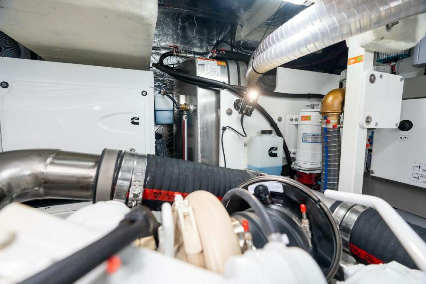 Slide: The Image of 2022 59 Prestige Flybridge - Nice Boat - Engine Room - 3976965