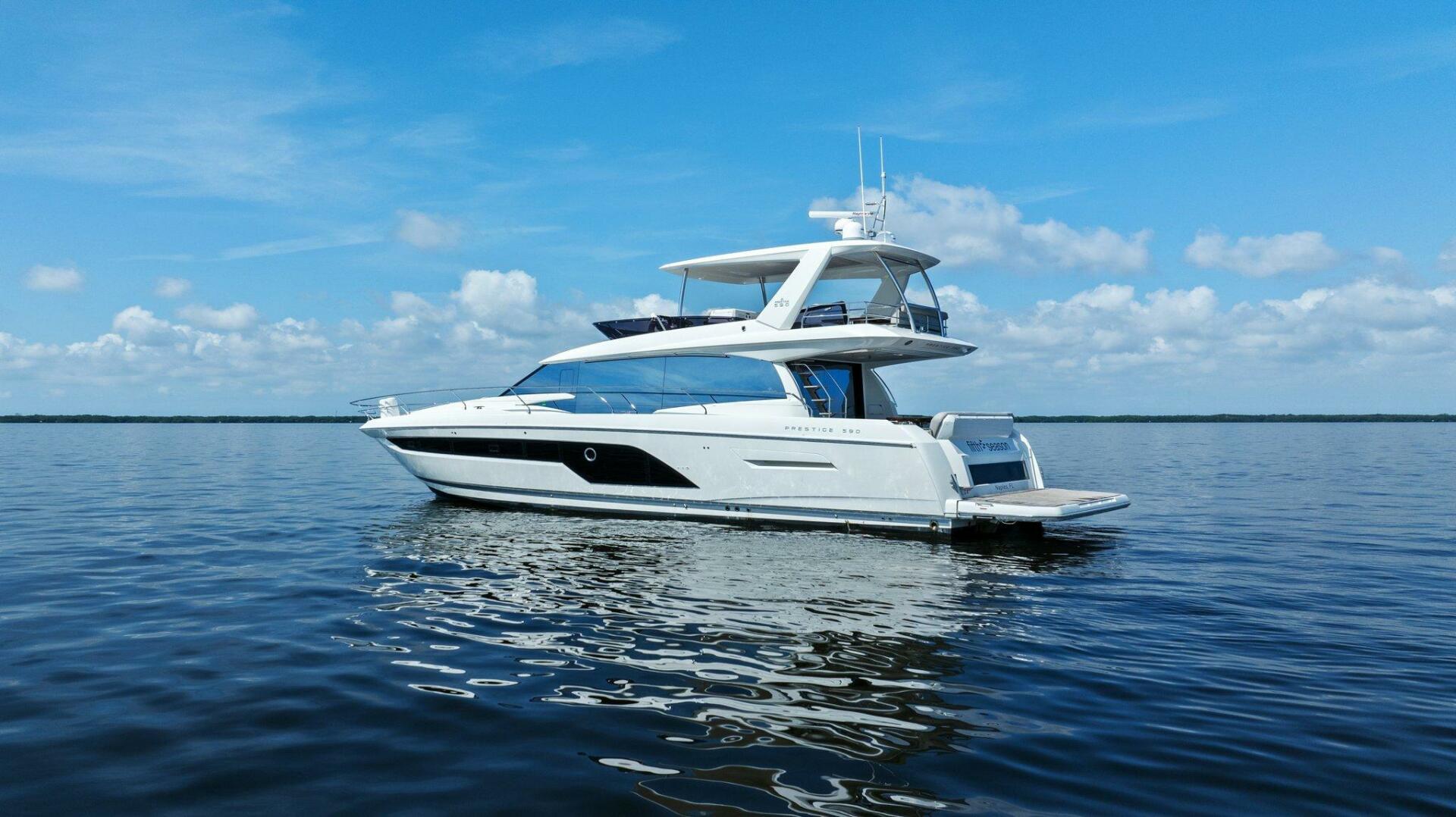 Slide: The Image of 2022 59 Prestige Flybridge - Nice Boat - Profile - 4683909