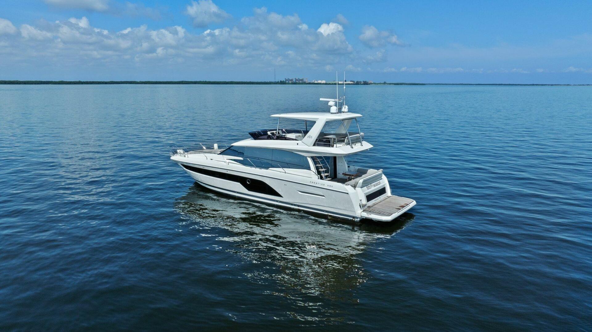 Slide: The Image of 2022 59 Prestige Flybridge - Nice Boat - Profile - 4683913