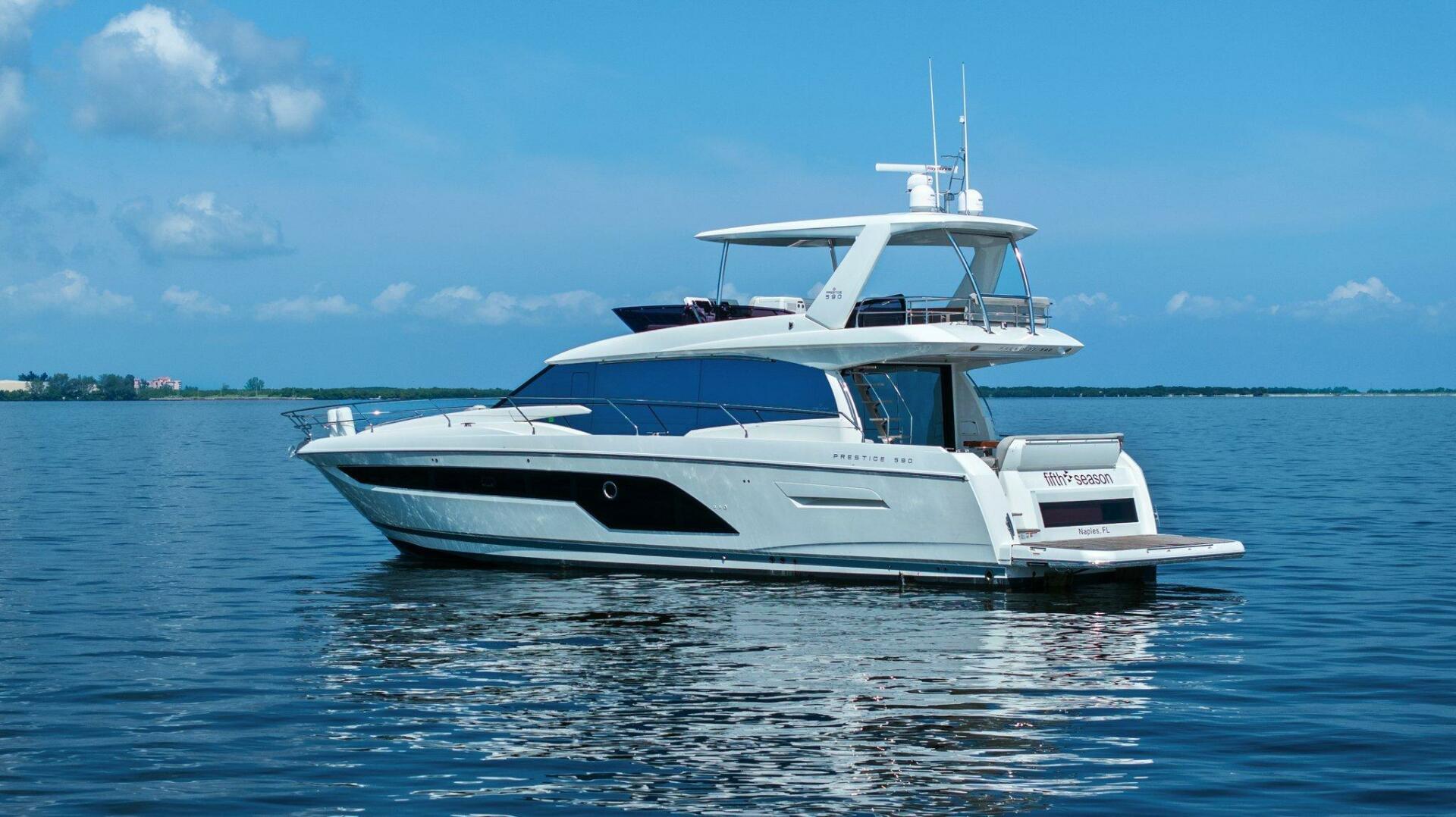 Slide: The Image of 2022 59 Prestige Flybridge - Nice Boat - Profile - 4683917