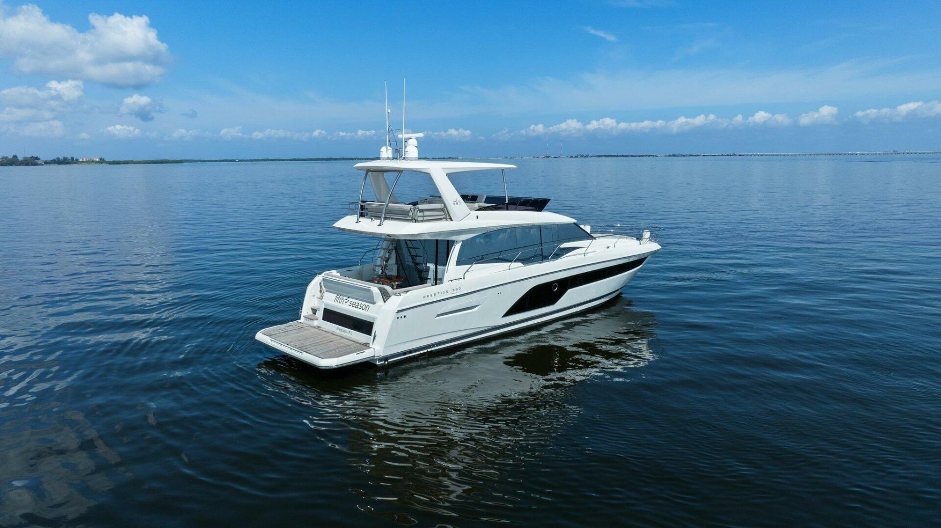 Slide: The Image of 2022 59 Prestige Flybridge - Nice Boat - Profile - 4683930