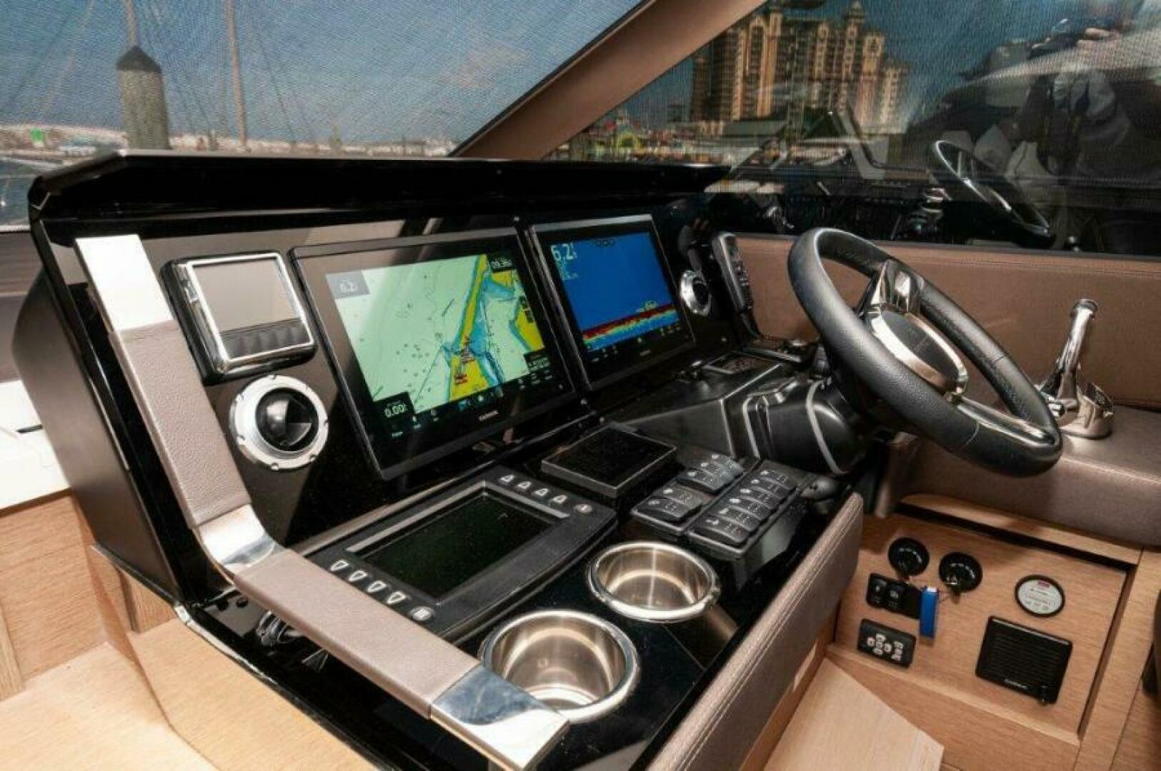 Slide: The Image of 2023 Prestige 590 Flybridge- GYS TRADE- Helm 3 - 34