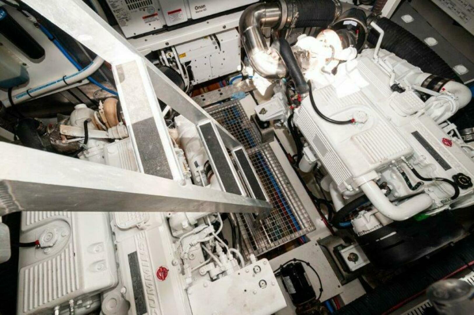 Slide: The Image of 2023 Prestige 590 Flybridge- GYS TRADE- Engine Room 3 - 46