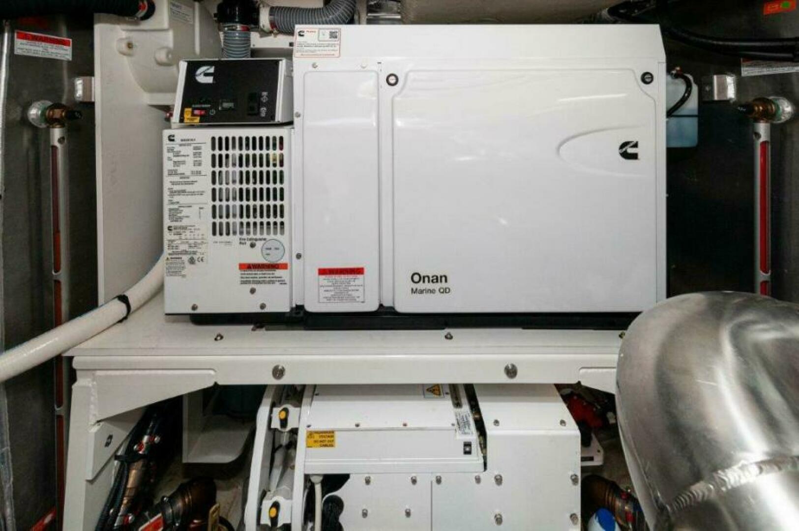 Slide: The Image of 2023 Prestige 590 Flybridge- GYS TRADE- Generator - 47