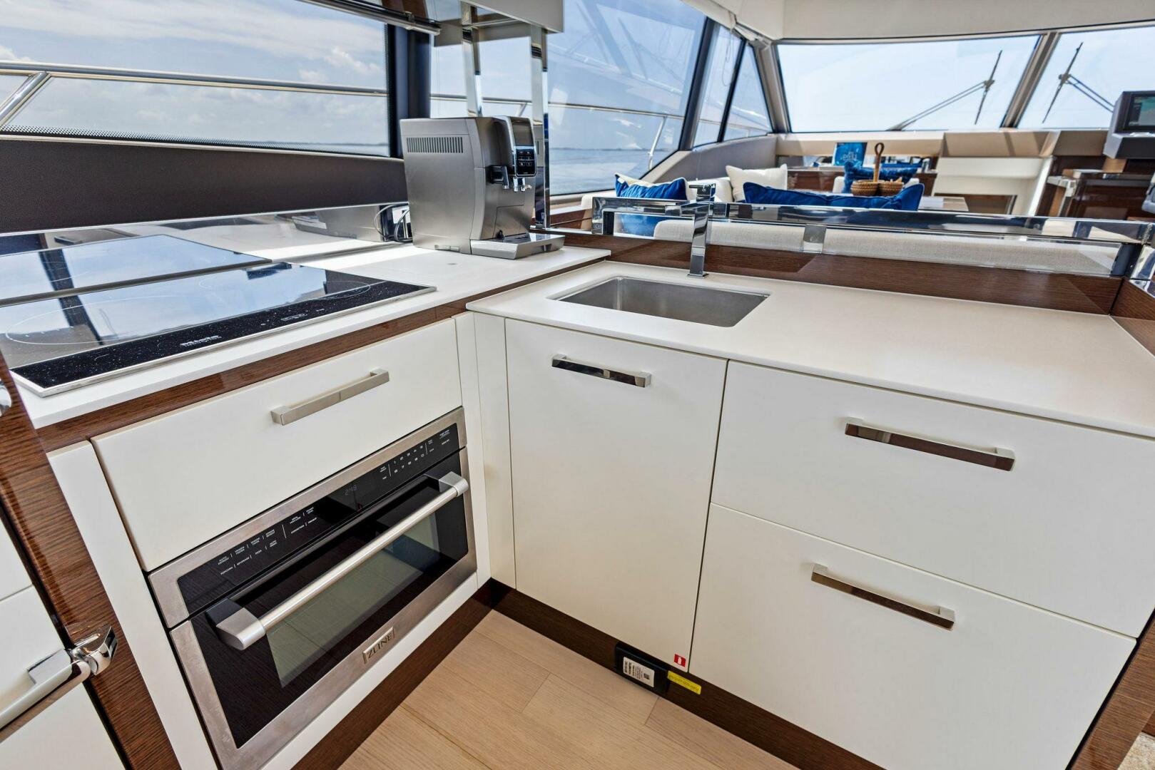 Slide: The Image of 2020 63 Prestige Flybridge - One and Only - Galley - 4567830