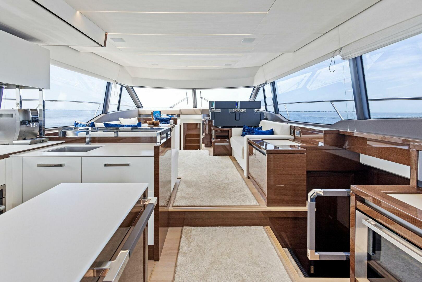 Slide: The Image of 2020 63 Prestige Flybridge - One and Only - Salon Overview - 4567832