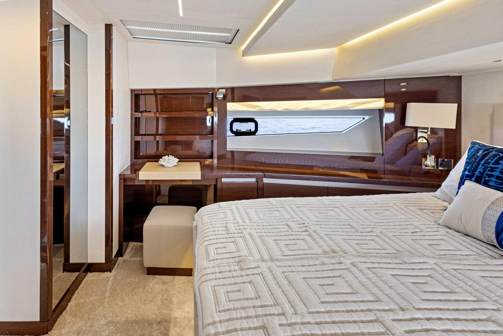 Slide: The Image of 2020 63 Prestige Flybridge - One and Only - Master Stateroom - 4567848