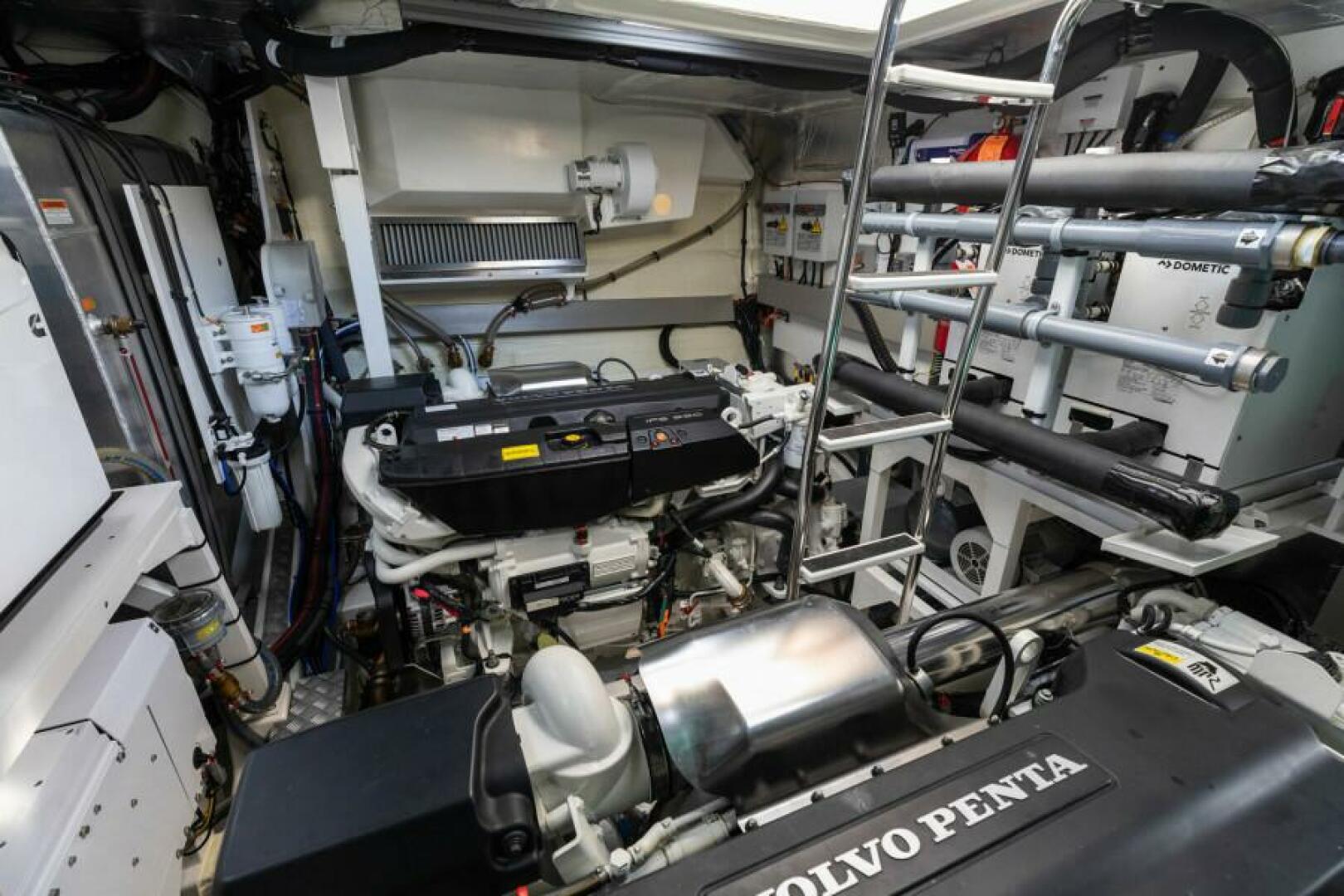 Slide: The Image of 2020 63 Prestige Flybridge - One and Only - Engine Room - 4567720