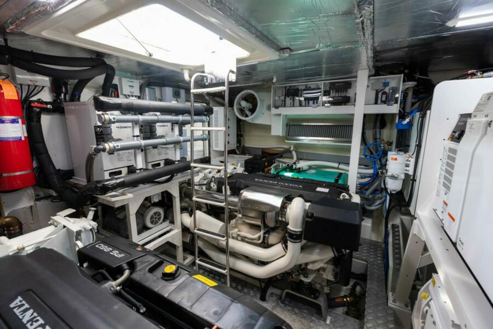 Slide: The Image of 2020 63 Prestige Flybridge - One and Only - Engine Room - 4567721