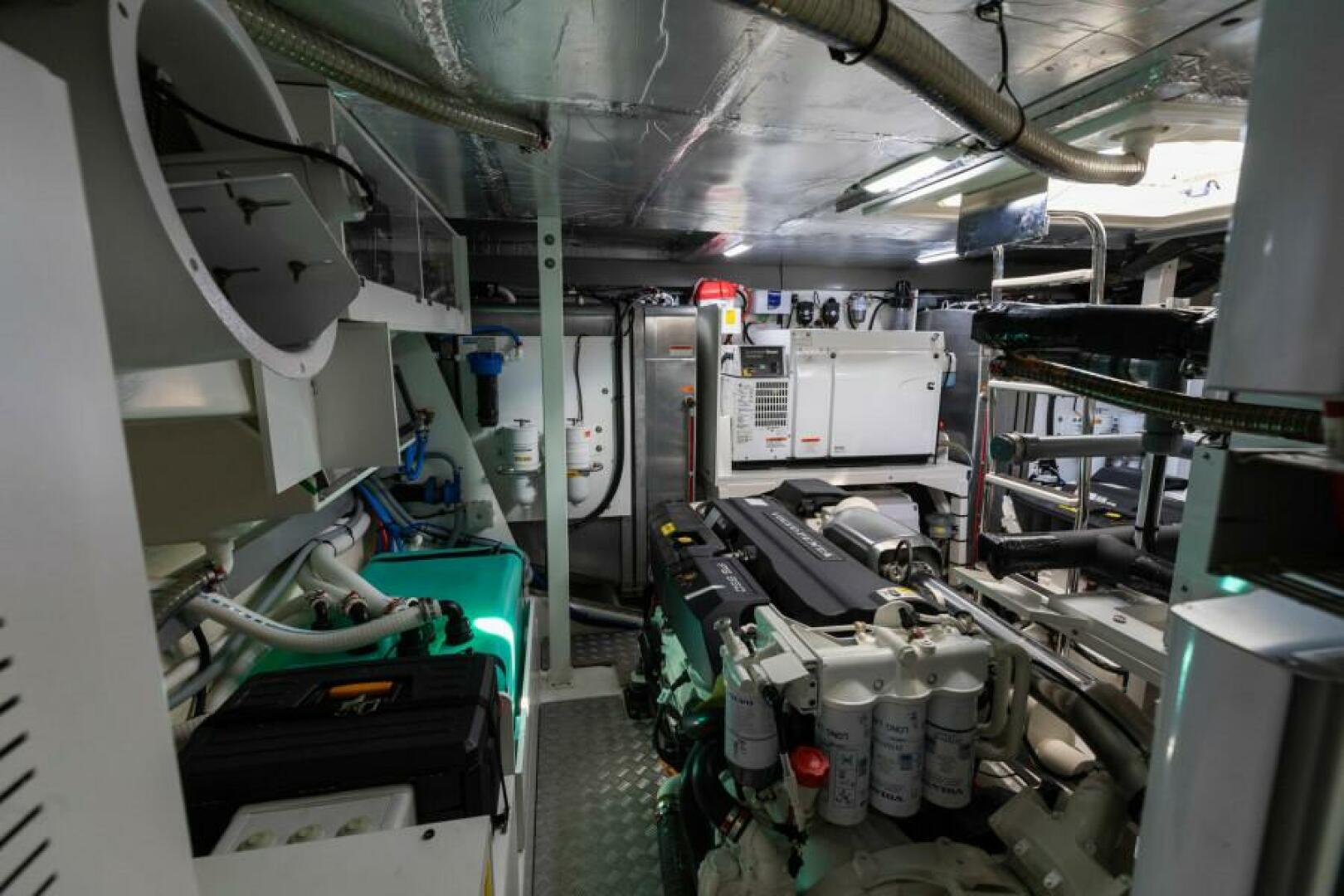 Slide: The Image of 2020 63 Prestige Flybridge - One and Only - Engine Room - 4567722