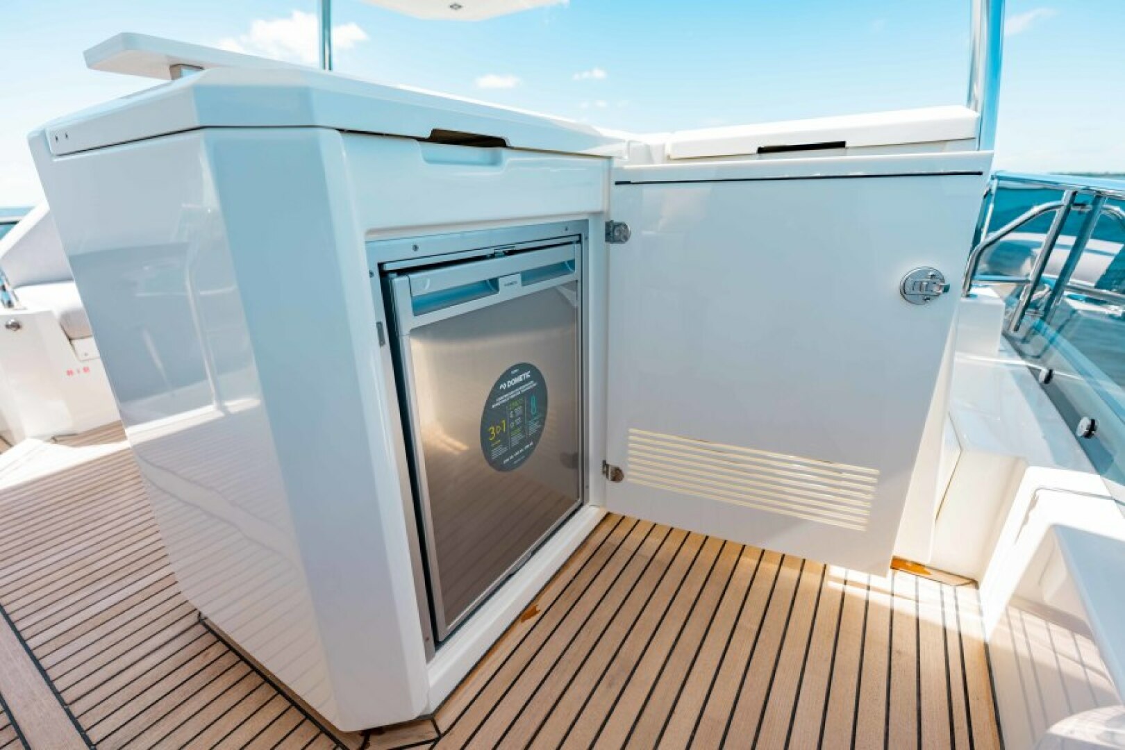 Slide: The Image of 2021 63 Prestige Yacht Flybridge - Flybridge Refrigerator - 4334645