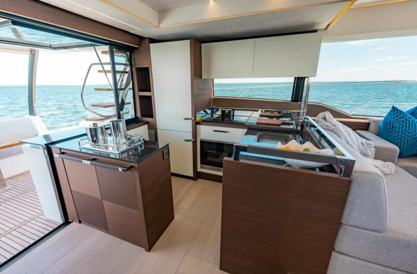 Slide: The Image of 2021 63 Prestige Yacht Flybridge - Galley - 4334647