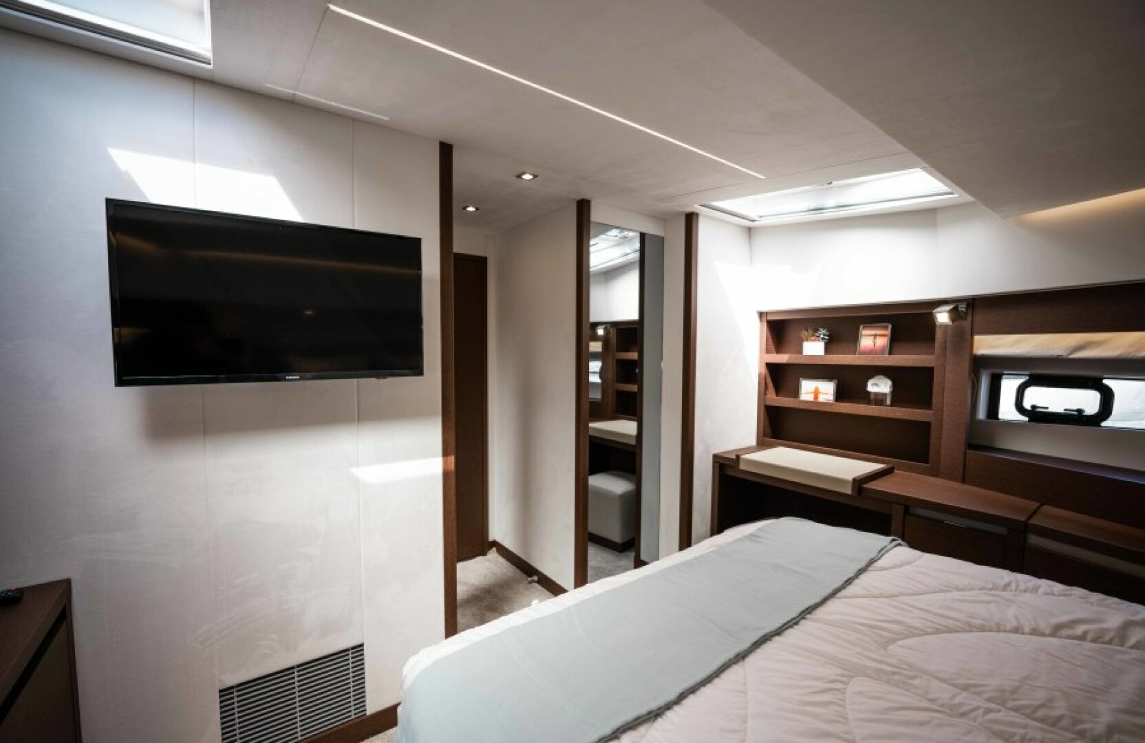 Slide: The Image of 2021 63 Prestige Yacht Flybridge - VIP Stateroom TV - 4334661