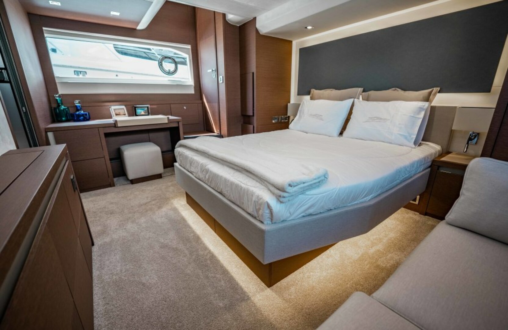 Slide: The Image of 2021 63 Prestige Yacht Flybridge - Master Stateroom - 4334670