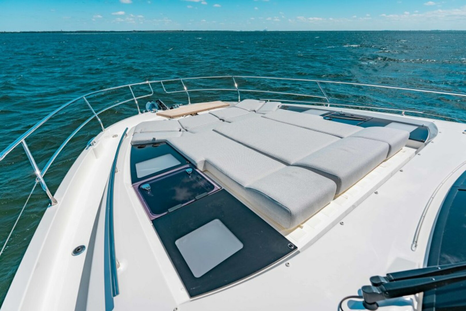 Slide: The Image of 2021 63 Prestige Yacht Flybridge - Foredeck Sunlounger - 4334681