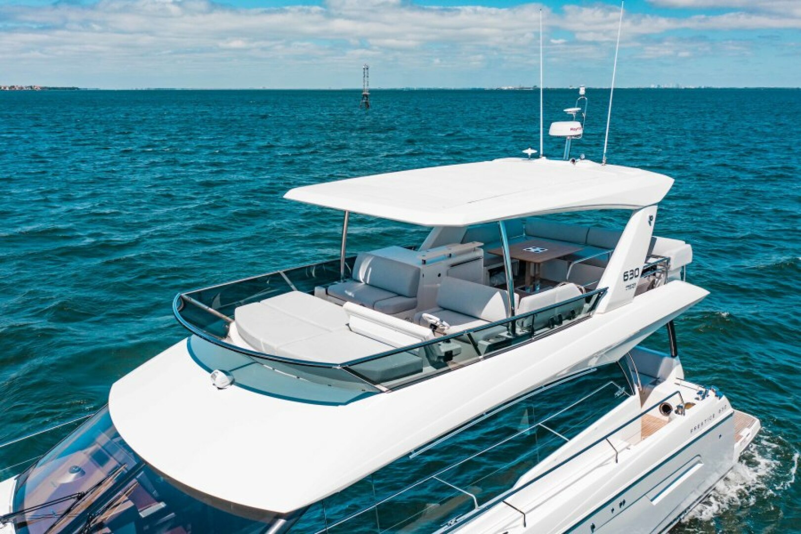 Slide: The Image of 2021 63 Prestige Yacht Flybridge - Flybridge Profile - 4334688