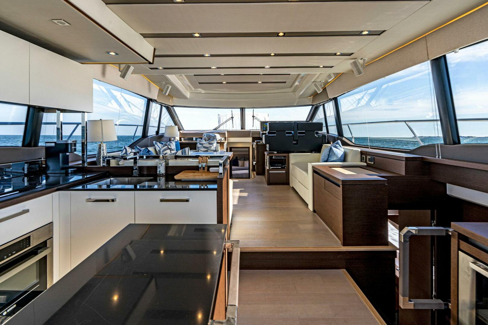 Slide: The Image of 2019 63 Prestige Flybridge - RT Time - Salon Overview - 4199698