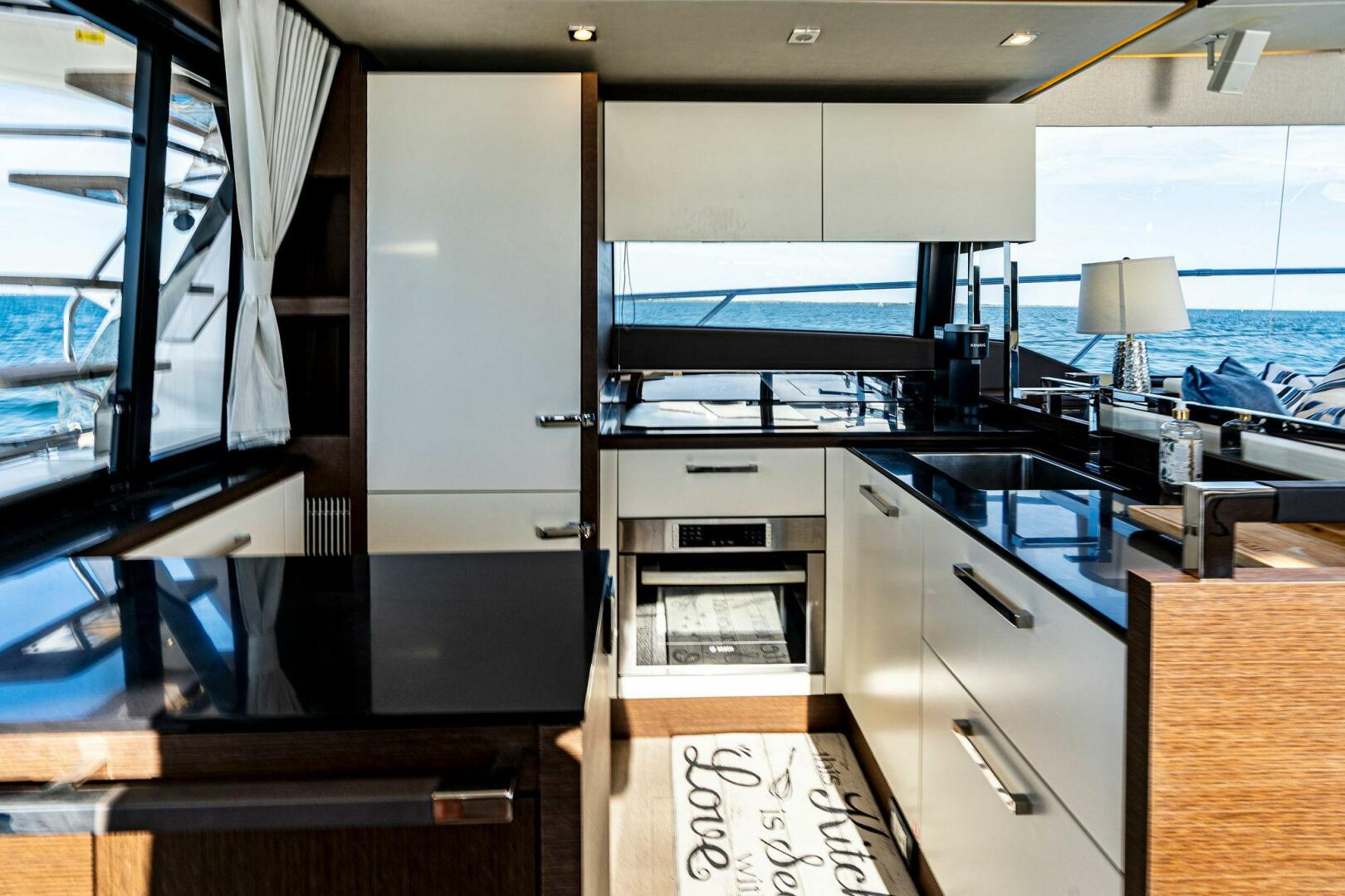 Slide: The Image of 2019 63 Prestige Flybridge - RT Time - Galley - 4199709