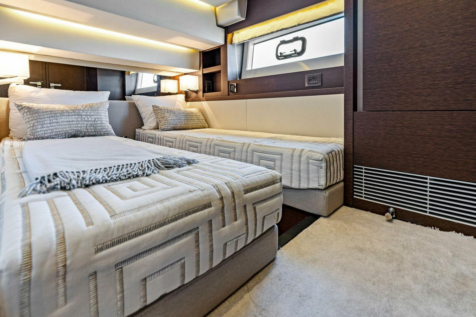 Slide: The Image of 2019 63 Prestige Flybridge - RT Time - Guest Stateroom - 4199842