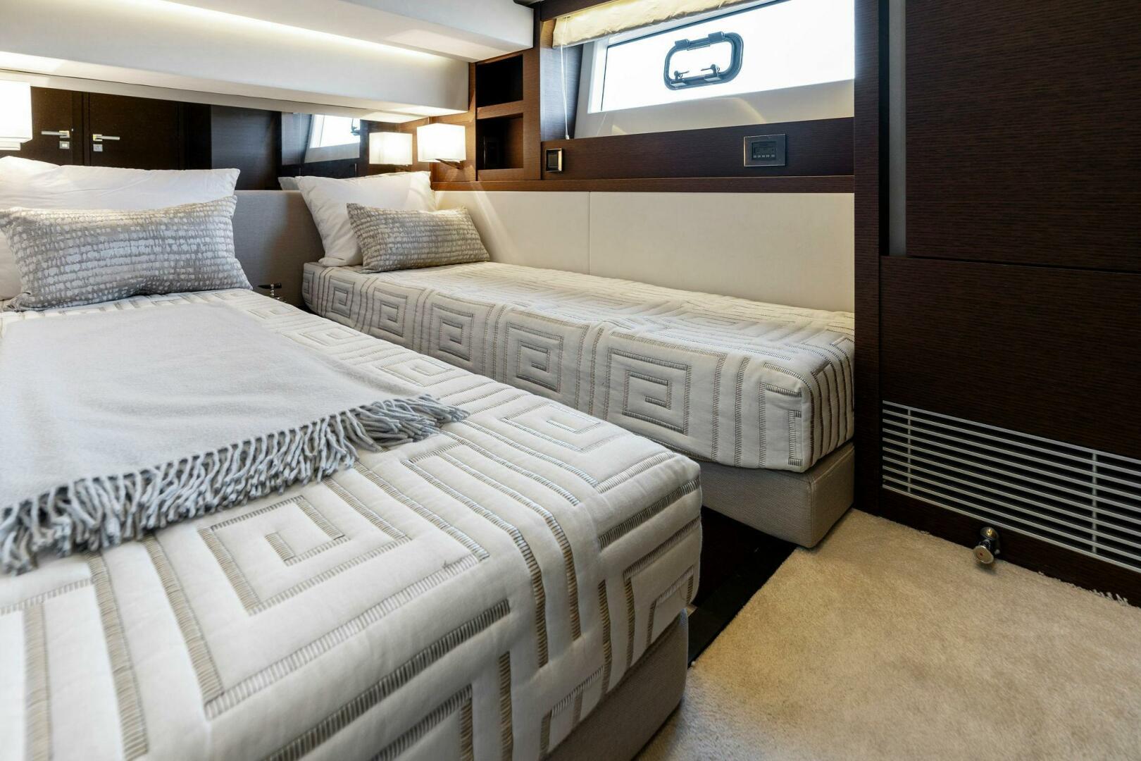 Slide: The Image of 2019 63 Prestige Flybridge - RT Time - Guest Stateroom - 4199844