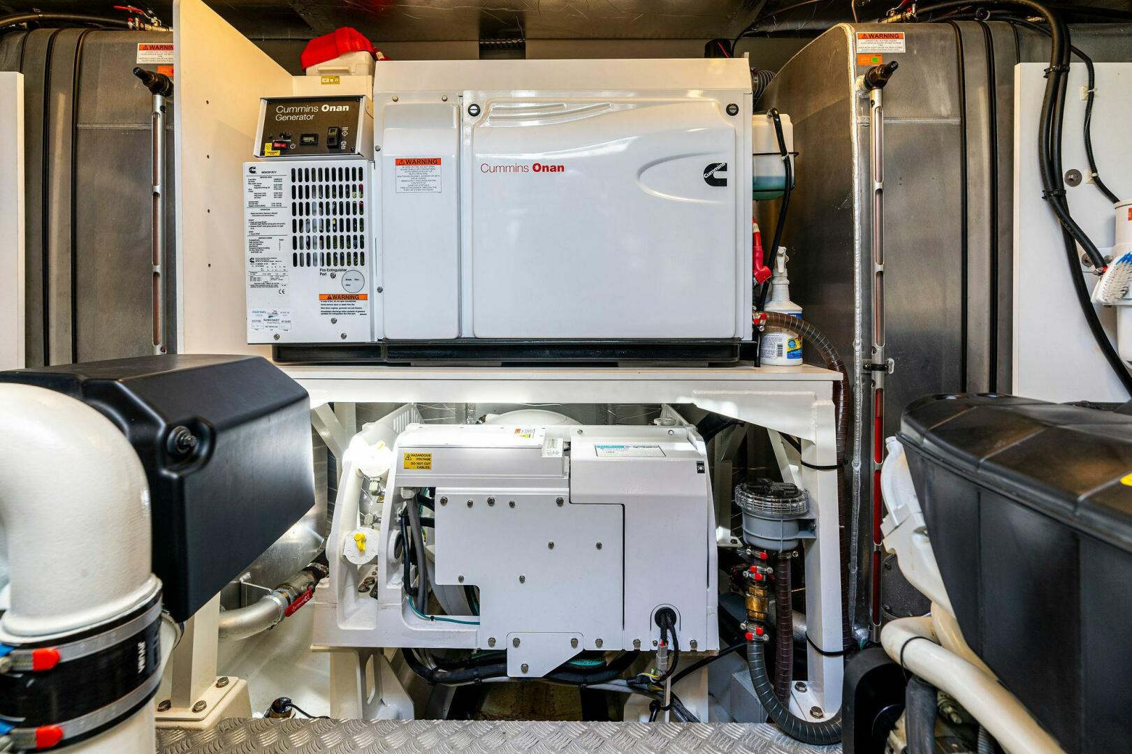 Slide: The Image of 2019 63 Prestige Flybridge - RT Time - Engine Room - 4199924