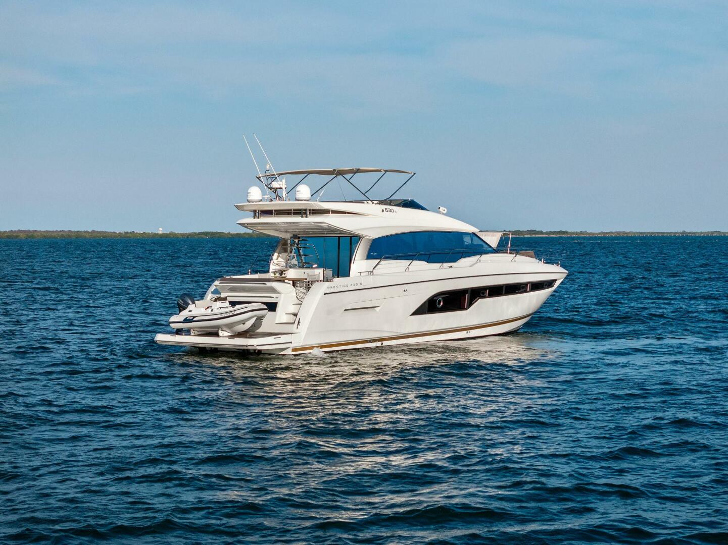 Slide: The Image of 2019 63 Prestige Flybridge - RT Time - Profile - 4200019