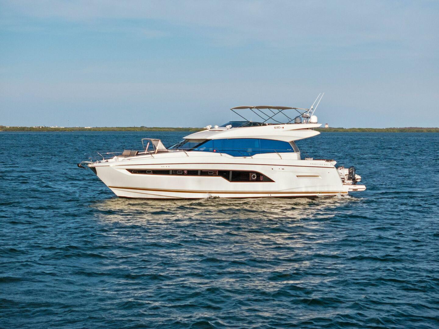 Slide: The Image of 2019 63 Prestige Flybridge - RT Time - Profile - 4200034