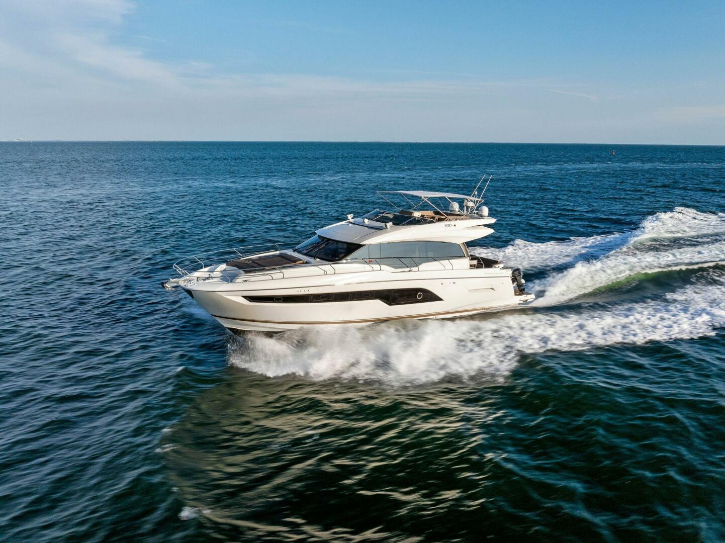 Slide: The Image of 2019 63 Prestige Flybridge - RT Time - Running Profile - 4200046